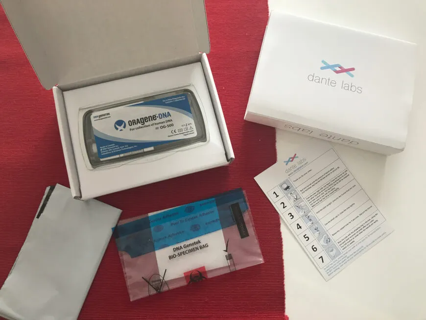 Dante Labs DNA package