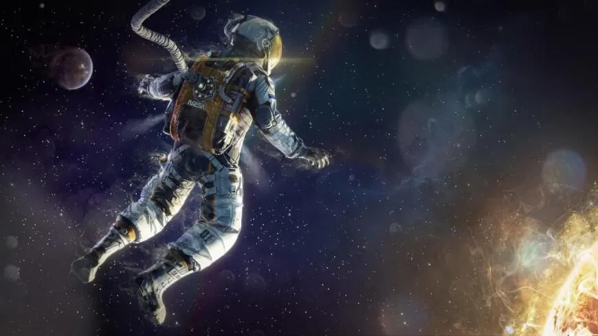 Astronaut in Space - Digital Health in Space