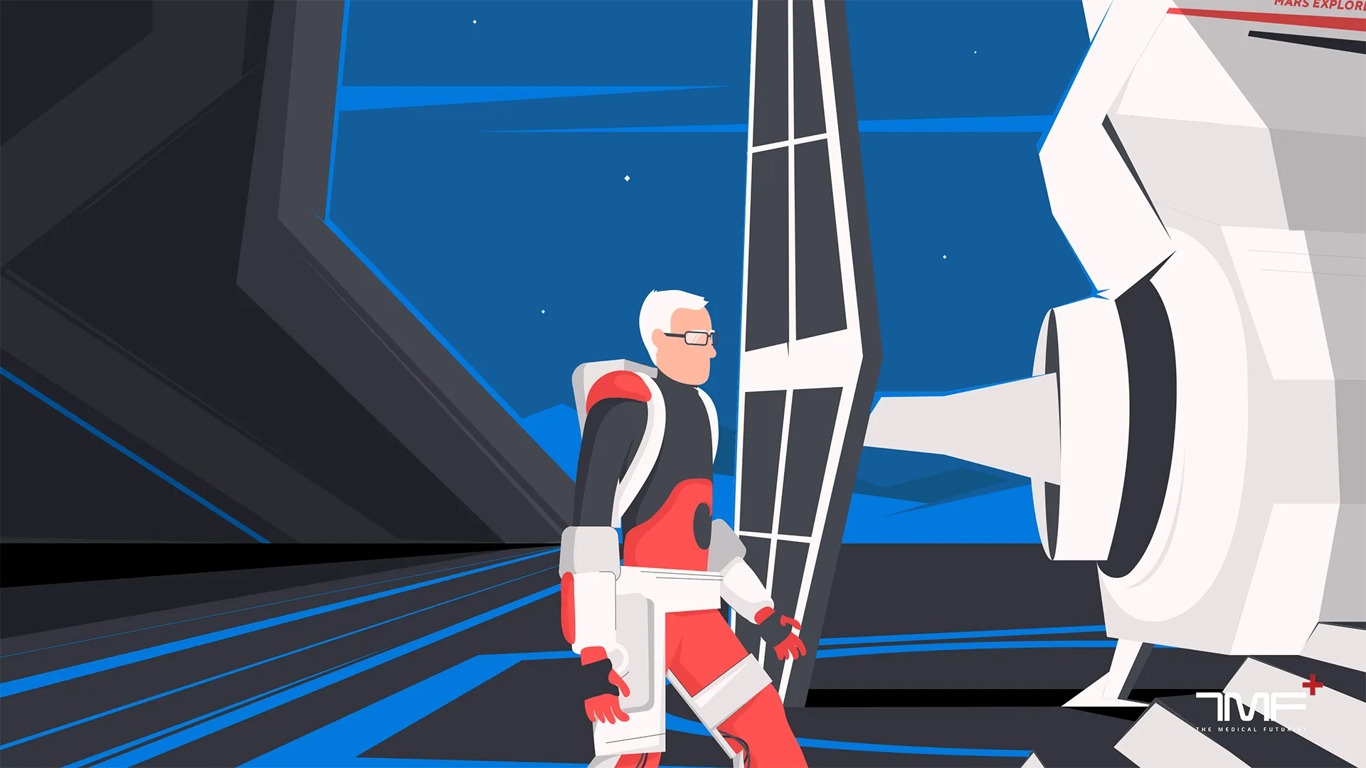 A 100-Year-Old Martian In An Exoskeleton