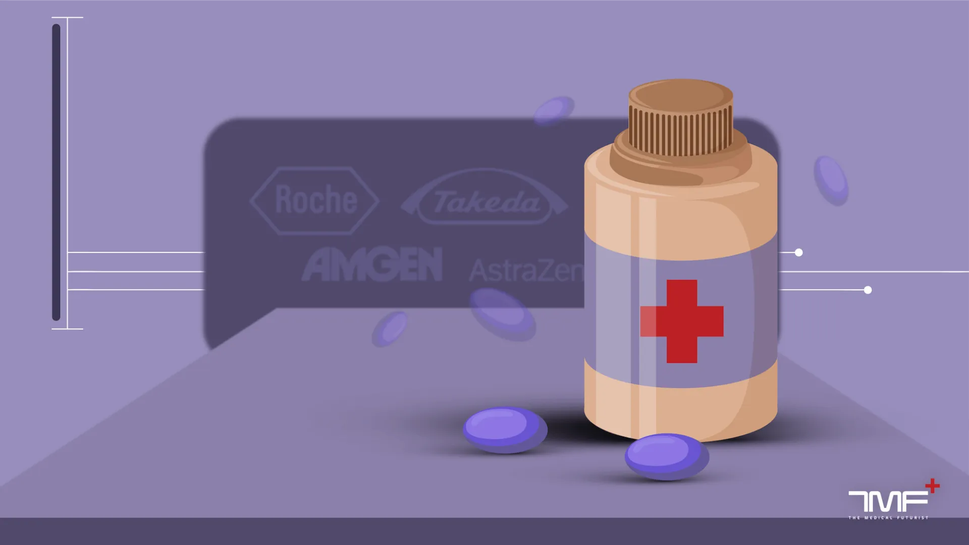 Digital Health Interests Of Pharma Giants Boehringer Ingelheim, Takeda, Astrazeneca, Amgen And Roche
