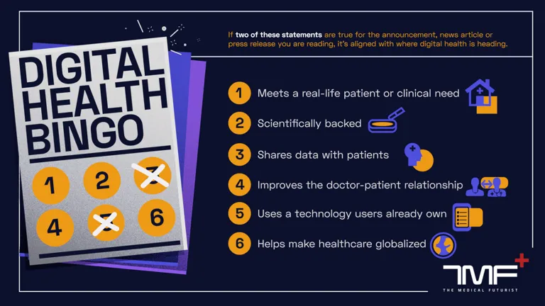 The Digital Health Bingo